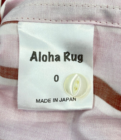 美品 Aloha Rug map. アロハシャツTOKONATSU PEACH メンズ SIZE 0 (M) アロハラグ