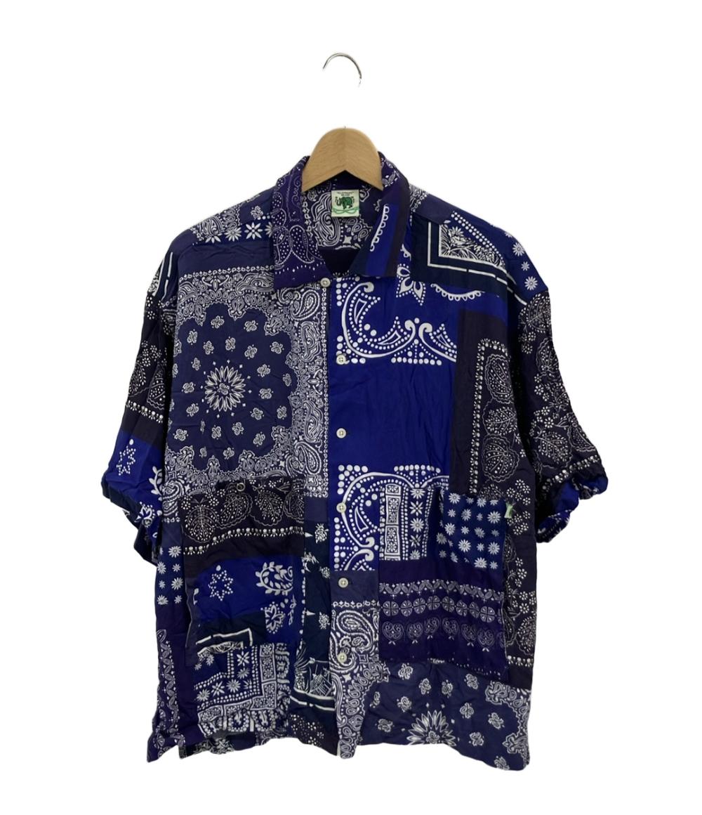 フリークスストア 半袖シャツ バンダナシャツ× ELEPHANT BRANDコラボ メンズ SIZE M (M) FREAK'S STORE