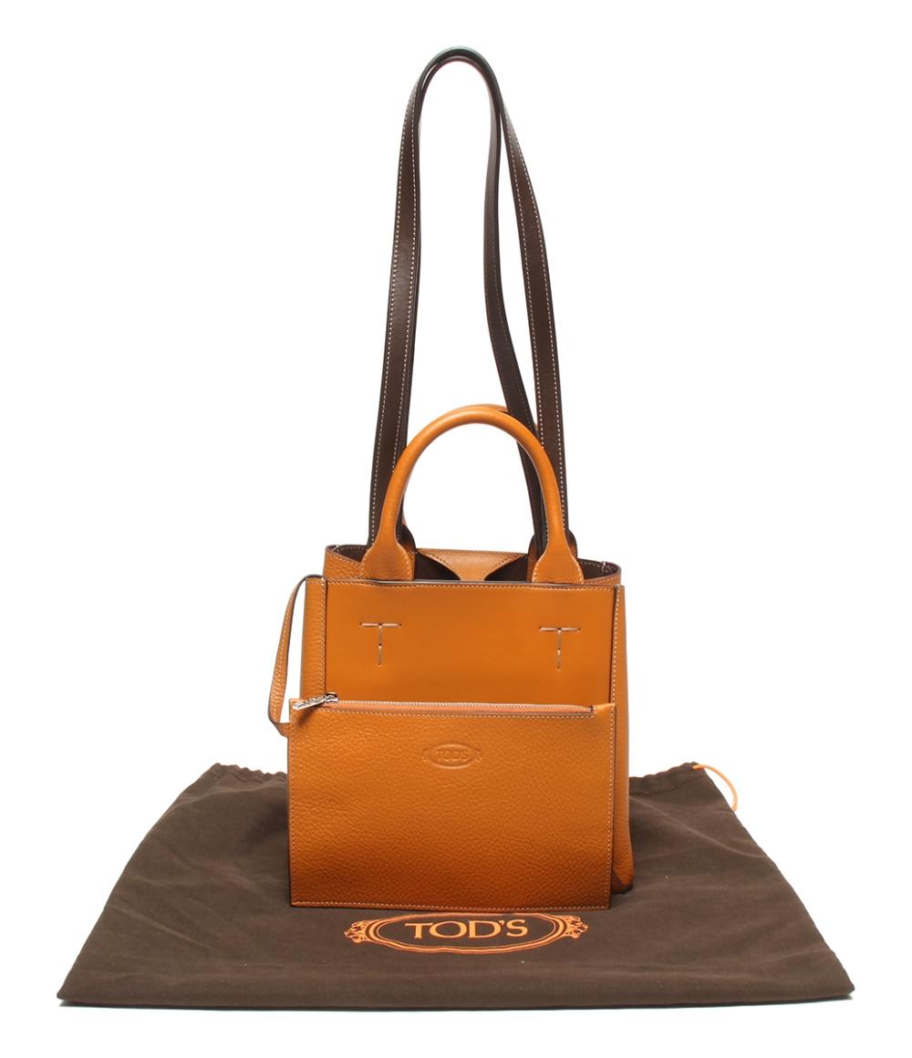 美品 TOD’S ダブルアップトートバッグ ショルダーバッグ 肩掛け レディース トッズ