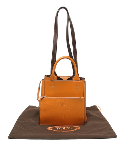 美品 TOD’S ダブルアップトートバッグ ショルダーバッグ 肩掛け レディース トッズ