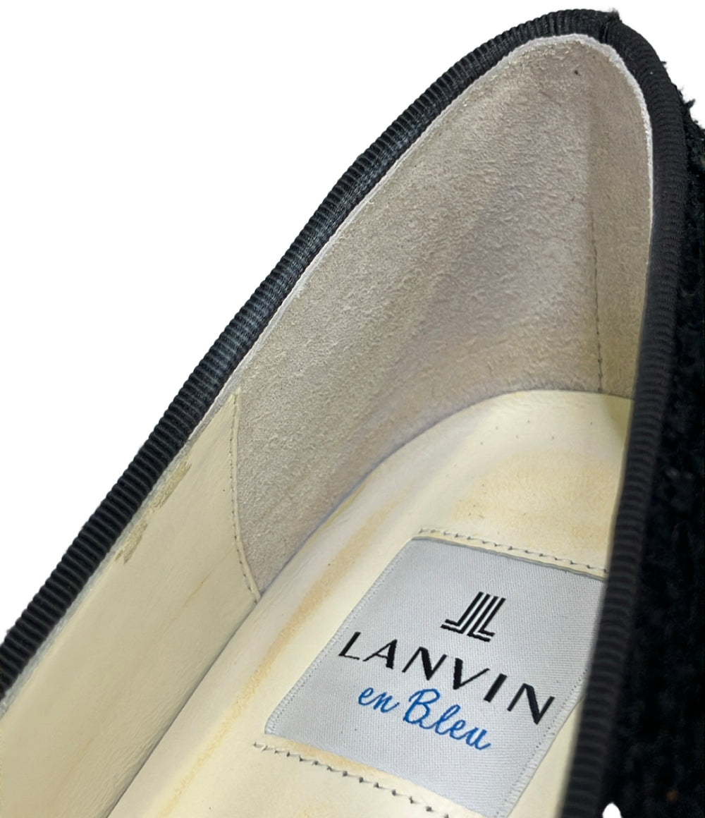 LANVIN en Bleu オペラシューズ 2457 レディース SIZE 24 1/2 ランバンオンブルー