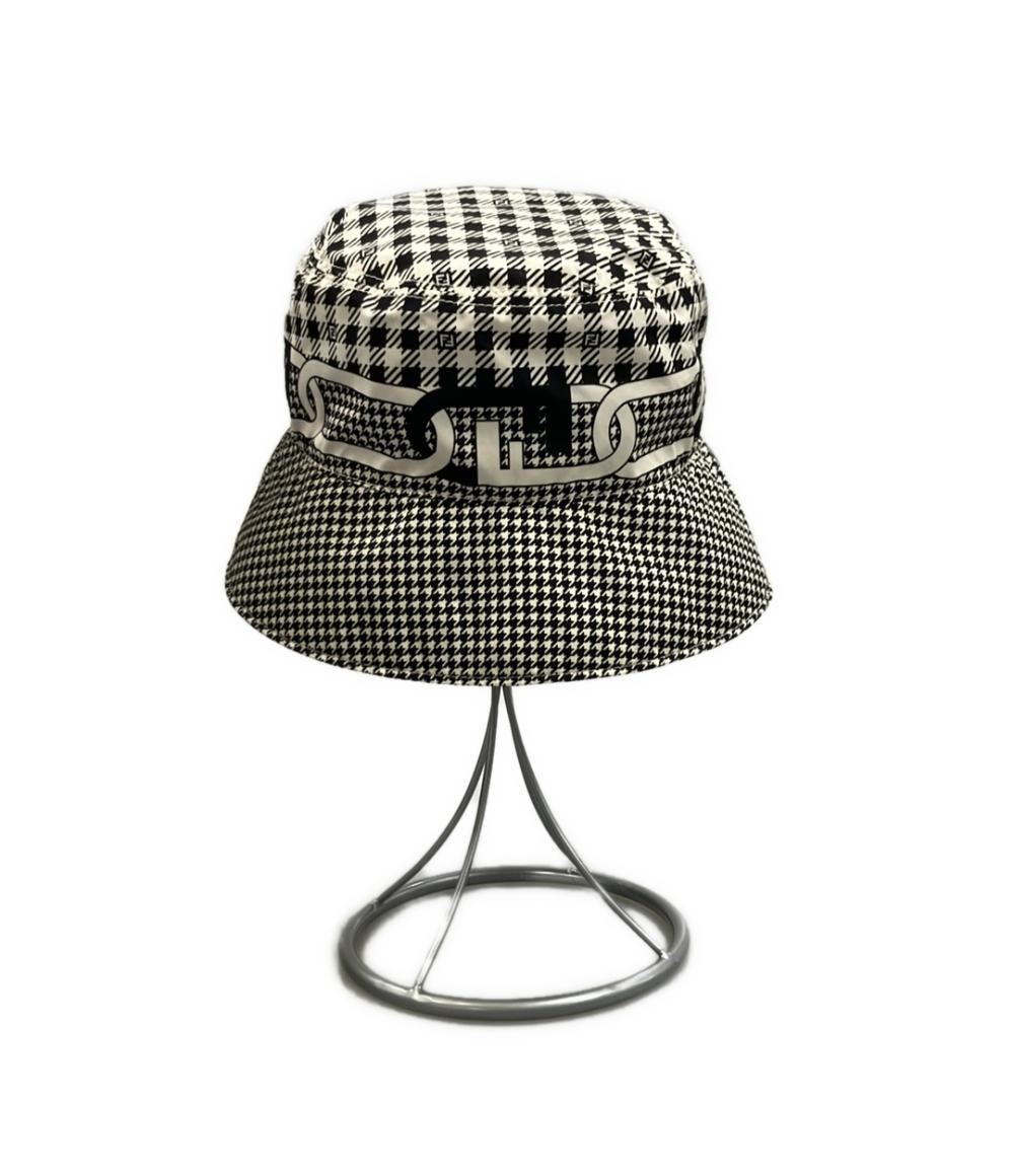 FENDI バケットハット 千鳥格子 レディース SIZE M フェンディ