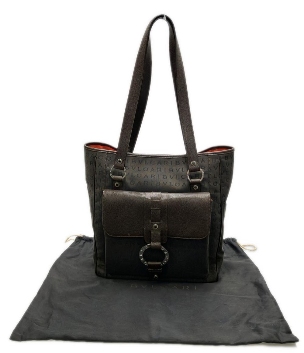 ブルガリ トートバッグ ショルダーバッグ 肩掛け ロゴマニア レディース BVLGARI