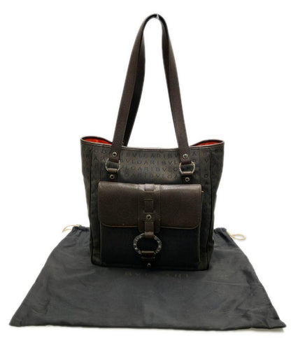 ブルガリ トートバッグ ショルダーバッグ 肩掛け ロゴマニア レディース BVLGARI