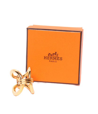 美品 HERMES スカーフリング レディース エルメス