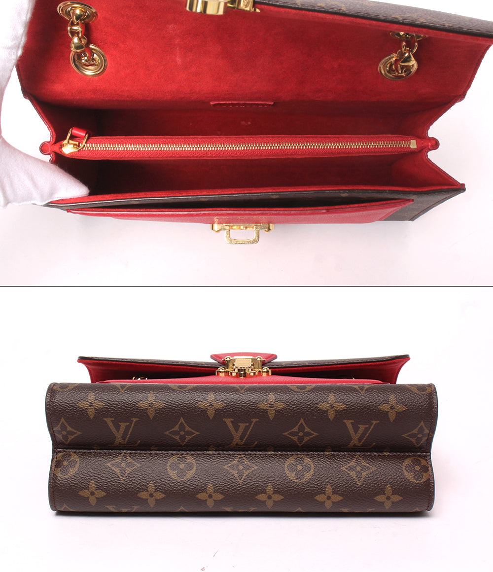 LOUIS VUITTON チェーンショルダーバッグ 肩掛け 斜め掛け ヴィクトワール モノグラム M41731 レディース ルイ・ヴィトン
