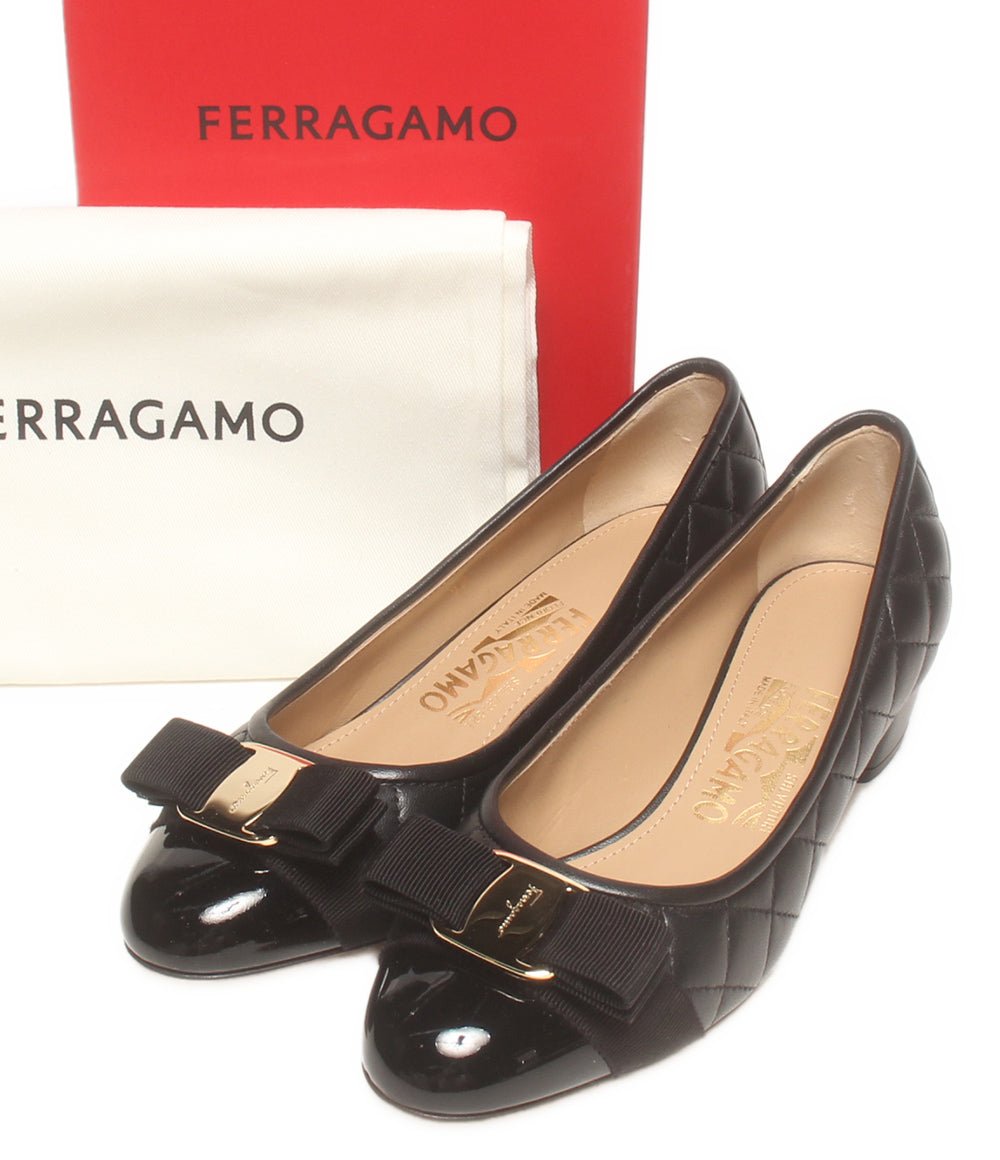 美品 Salvatore Ferragamo パンプス レディース SIZE 6 サルヴァトーレフェラガモ