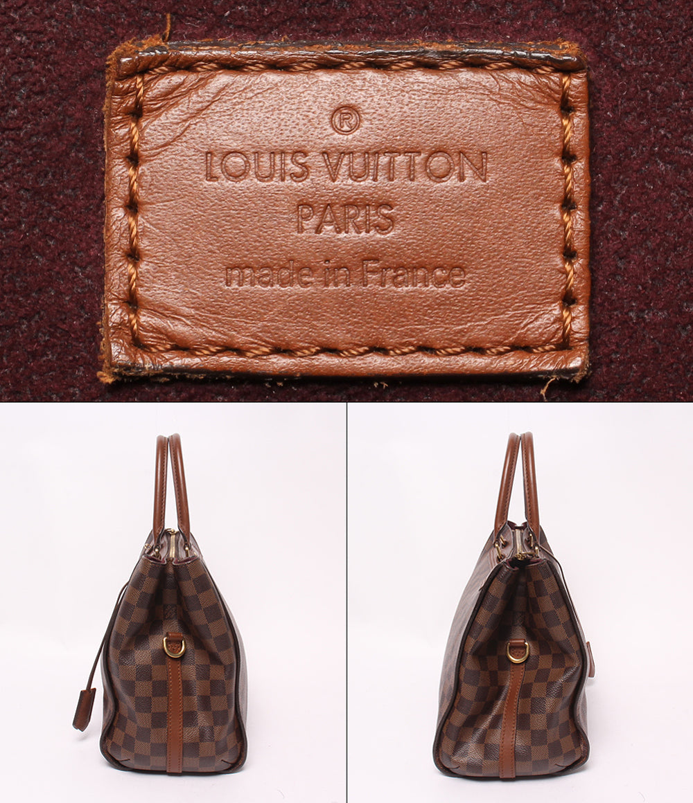 LOUIS VUITTON 2WAY ハンドバッグ ショルダーバッグ 肩掛け グリニッジ ダミエ エベヌ N41337 レディース ルイ・ヴィトン