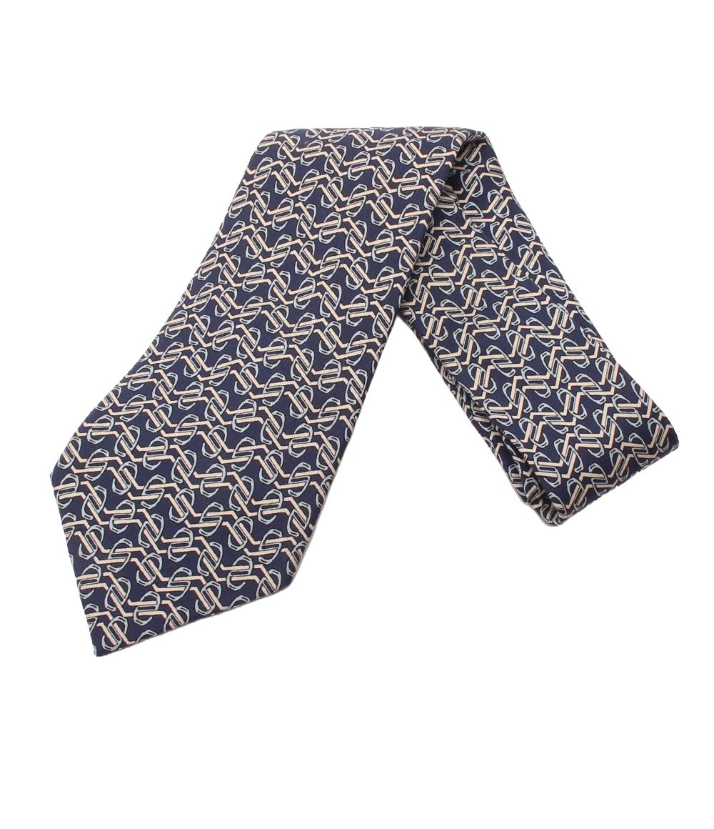 美品 エルメス ネクタイ シルク100％ メンズ HERMES