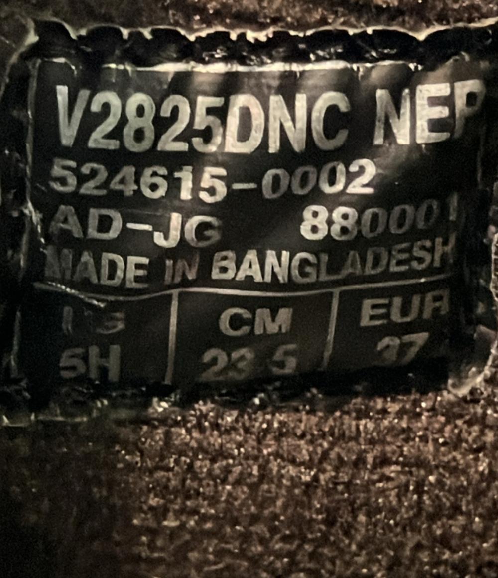 バンズ ハイカットスニーカー MORGENROT V2825DNC NEP レディース SIZE 23.5 (M) VANS