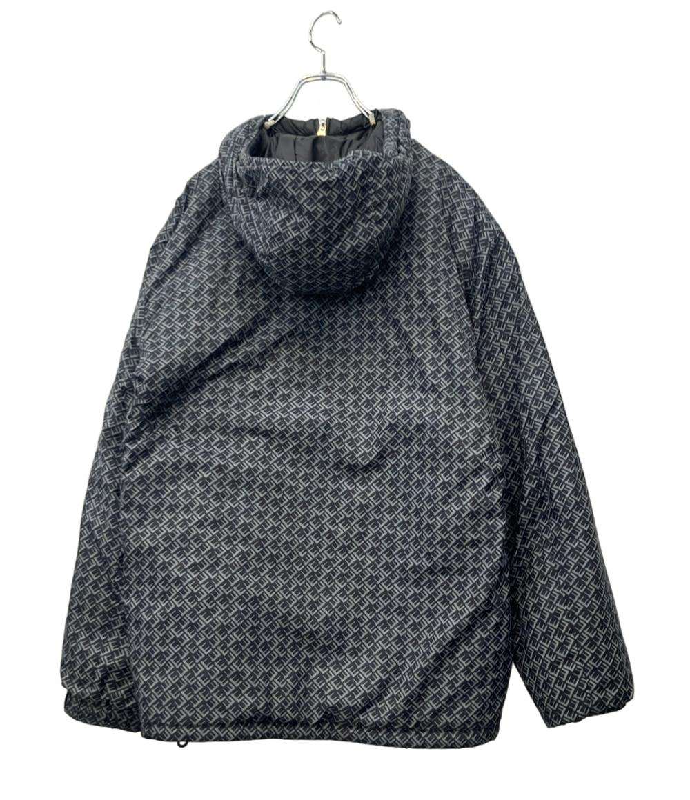 Dunhill 中綿ジャケット ブルゾン リバーシブル フード ロゴ メンズ SIZE M ダンヒル
