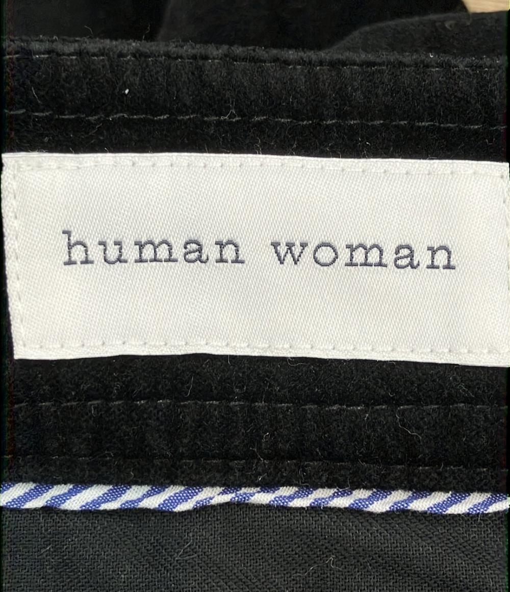 ヒューマンウーマン 別珍ストレッチパンツ レディース SIZE S (S) HUMAN WOMAN