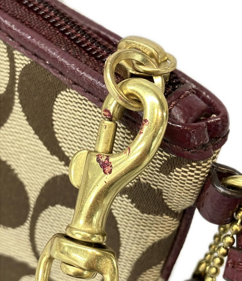 美品 コーチ ポーチ レディース COACH