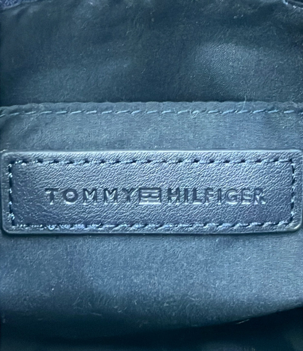 美品 TOMMY HILFIGER 2way バンドバッグ ショルダーバッグ 斜め掛け レディース トミーヒルフィガー