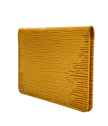 ルイ・ヴィトン パスケース ポルト2カルト ヴェルティカル エピ M63209 レディース LOUIS VUITTON