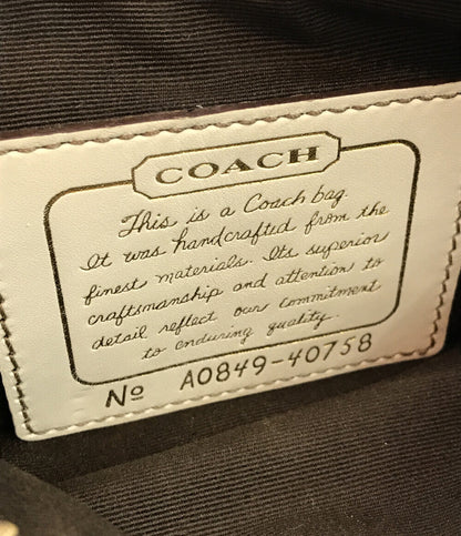 コーチ  ミニショルダーバッグ 斜め掛け  シグネチャー   40758 レディース   COACH