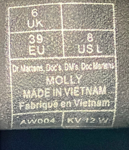 美品 Dr.Martens エナメルショートブーツ MOLLY レディース SIZE UK 6 ドクターマーチン