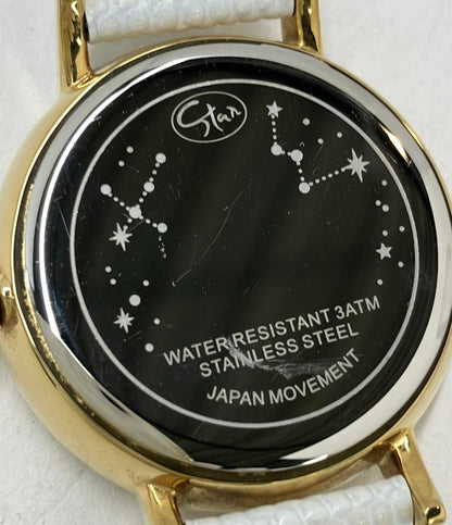 STAR JEWELRY 腕時計 ホワイトゾディアック クオーツ レディース スタージュエリー