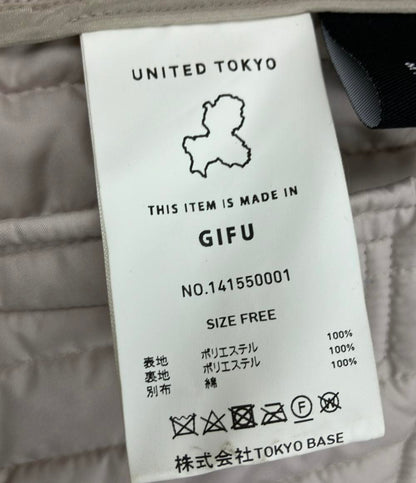 訳あり ユナイテッドトウキョウ 中綿ジャケット レディース SIZE FREE (M) UNITED TOKYO