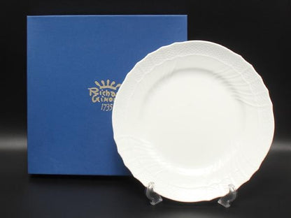 美品 Richard Ginori プレート 皿 25cm ベッキオホワイト リチャードジノリ