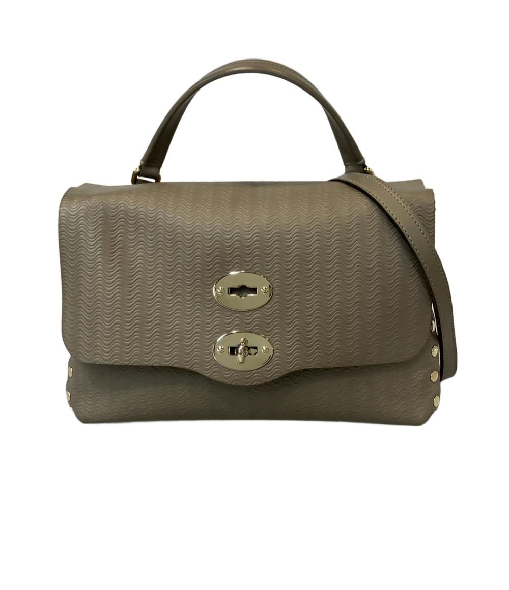 ザネラート 2WAY ハンドバッグ ショルダーバッグ 斜め掛け カシミアブランディン ポスティーナ レディース ZANELLATO