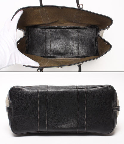 HERMES 2WAYハンドバッグ ショルダーバッグ 肩掛け 斜め掛け □H刻印 シルバー金具 ガーデンパーティTPM レディース エルメス