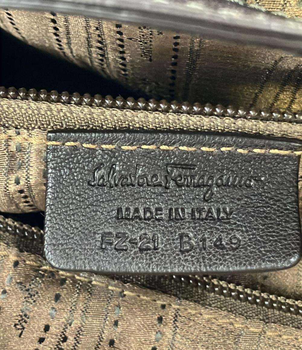 Salvatore Ferragamo 2WAY ハンドバッグ ショルダーバッグ 斜め掛け ガンチーニ レディース サルヴァトーレフェラガモ