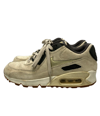 NIKE ローカットスニーカー エア マックス 90 プレミアム スエード 818598-200 レディース SIZE 24.5 ナイキ