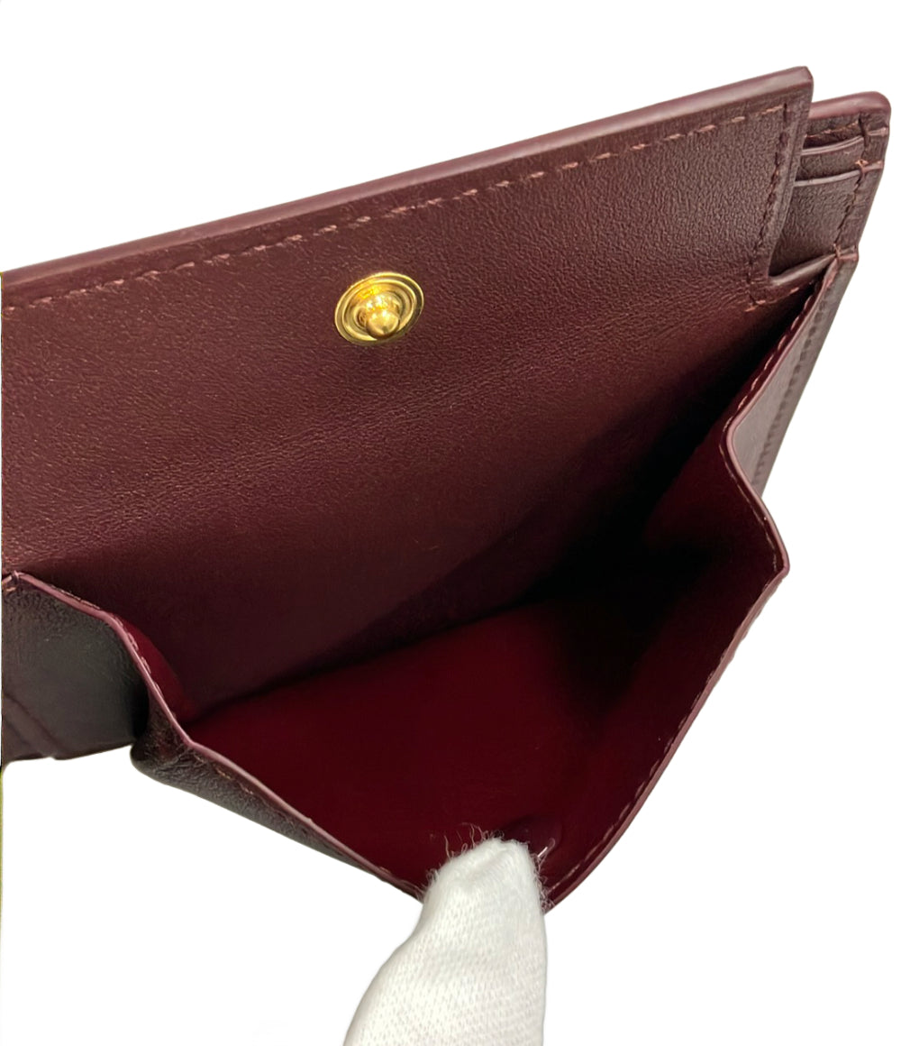 美品 Cartier 二つ折り財布 マスト ドゥ カルティエ メンズ カルティエ