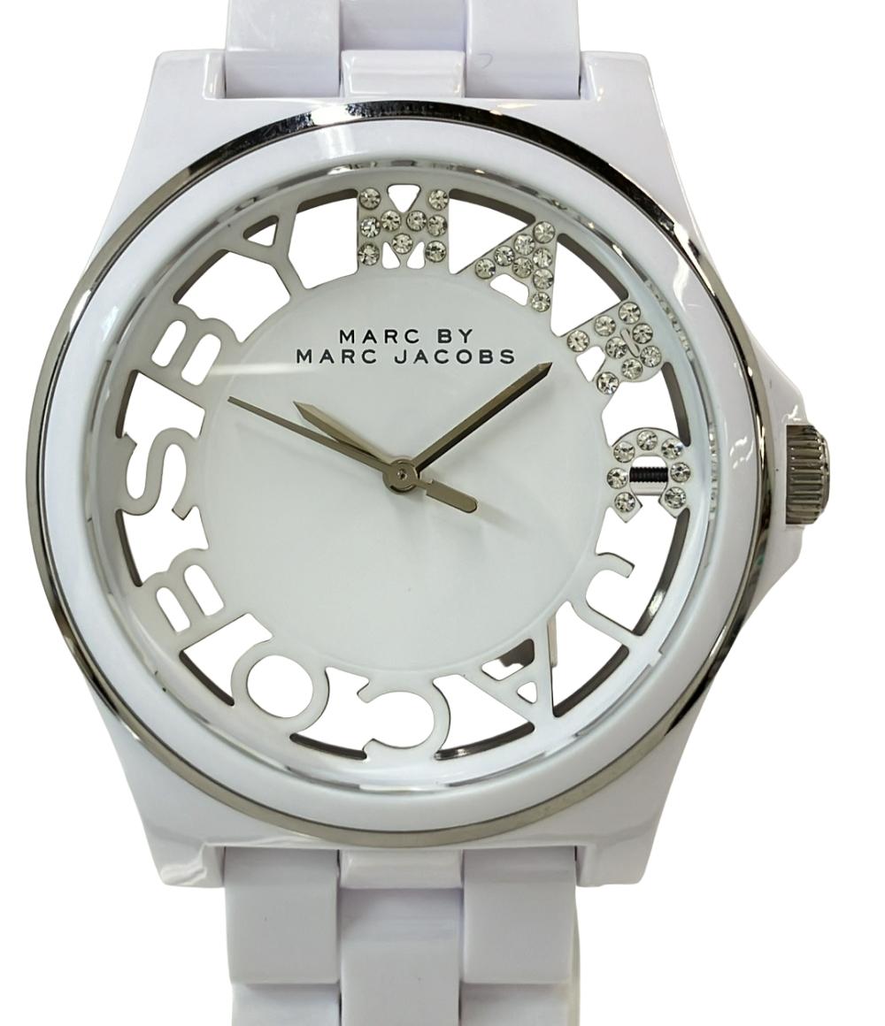 MARC BY MARC JACOBS 腕時計 クオーツ ホワイト MBM4571 メンズ マークバイマークジェイコブス