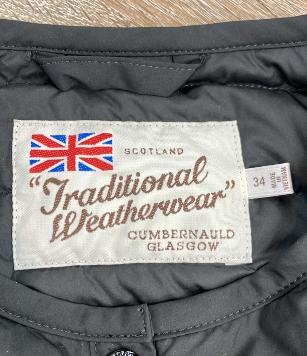 Traditional Weatherwear ダウンコート ノーカラー レディース SIZE 34 (S) トラディショナルウェザーウェア