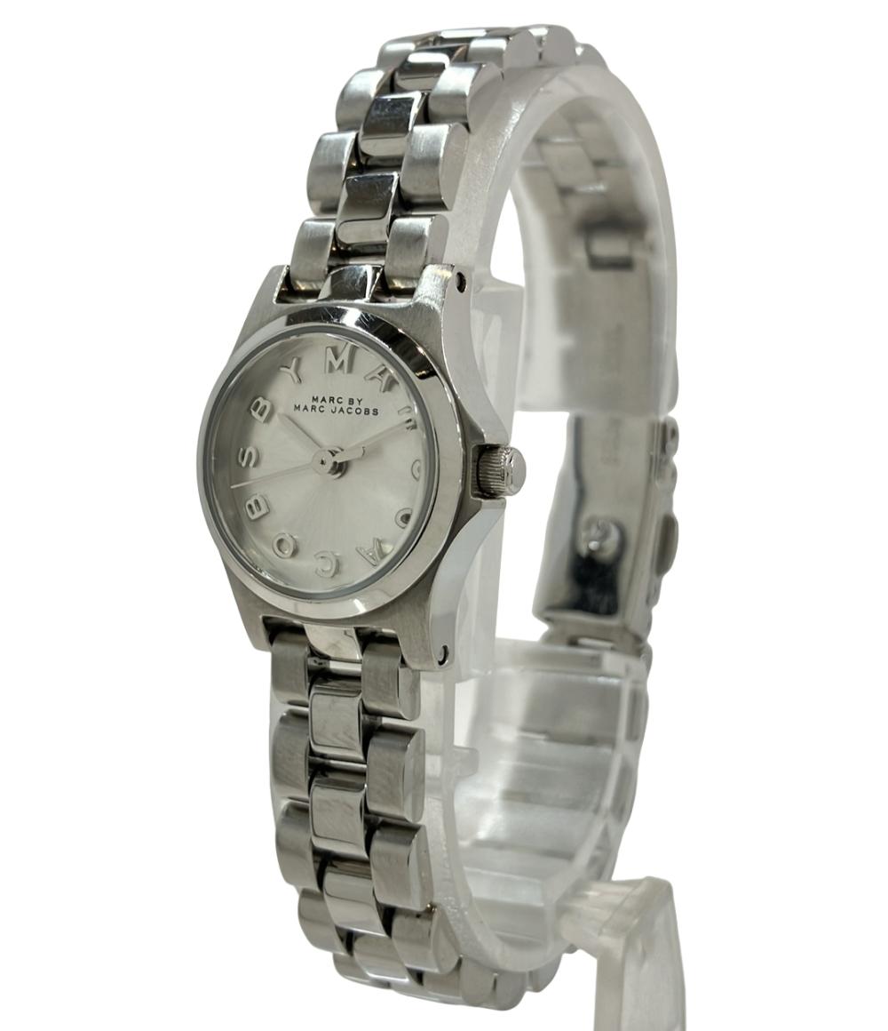 マークバイマークジェイコブス 腕時計 クオーツ シルバー MBM3198 レディース MARC BY MARC JACOBS