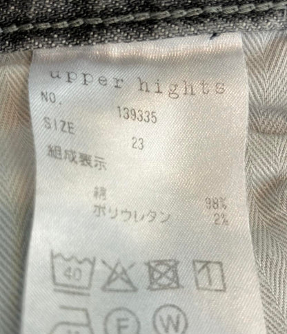 アッパーハイツ デニムパンツ ダメージ加工 THE EIGHTYS レディース SIZE 23 (XS) Upper hights