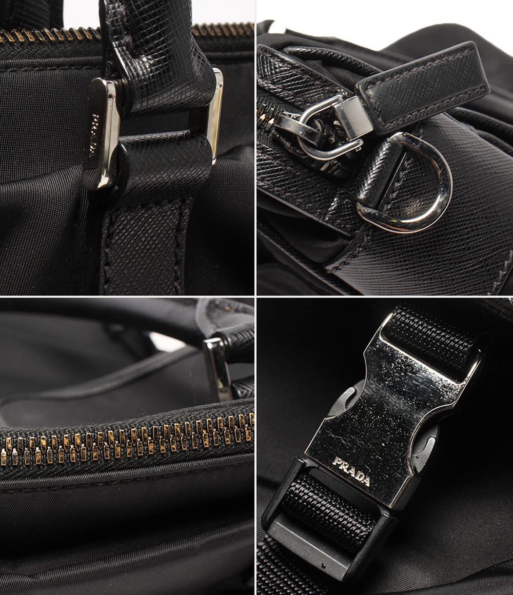 プラダ 2wayブリーフケース ビジネスバッグ ショルダーバッグ 斜め掛け 2VE017 メンズ PRADA