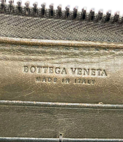 BOTTEGA VENETA ラウンドファスナー長財布 イントレチャート メンズ ボッテガ・ヴェネタ