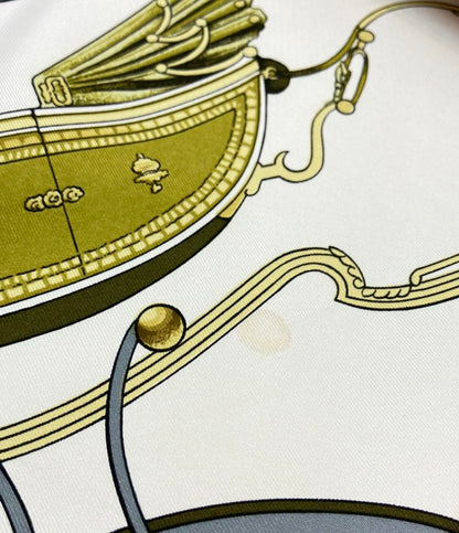 HERMES スカーフ カレ90 シルク100% SPRINGS レディース エルメス