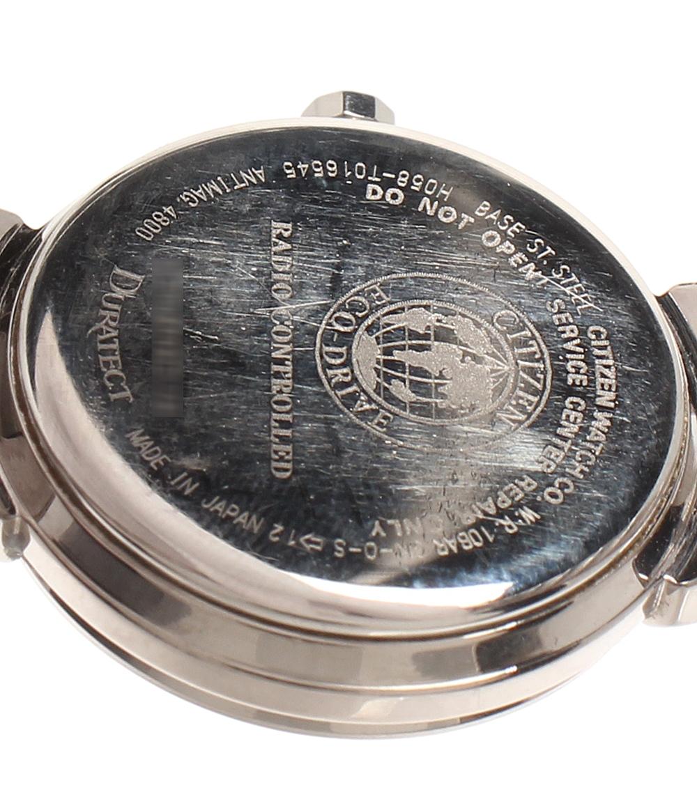 CITIZEN 腕時計 XC クロスシー ソーラー シルバー H058-T016545