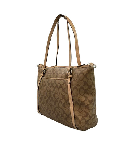 COACH トートバッグ 肩掛け シグネチャー レディース コーチ