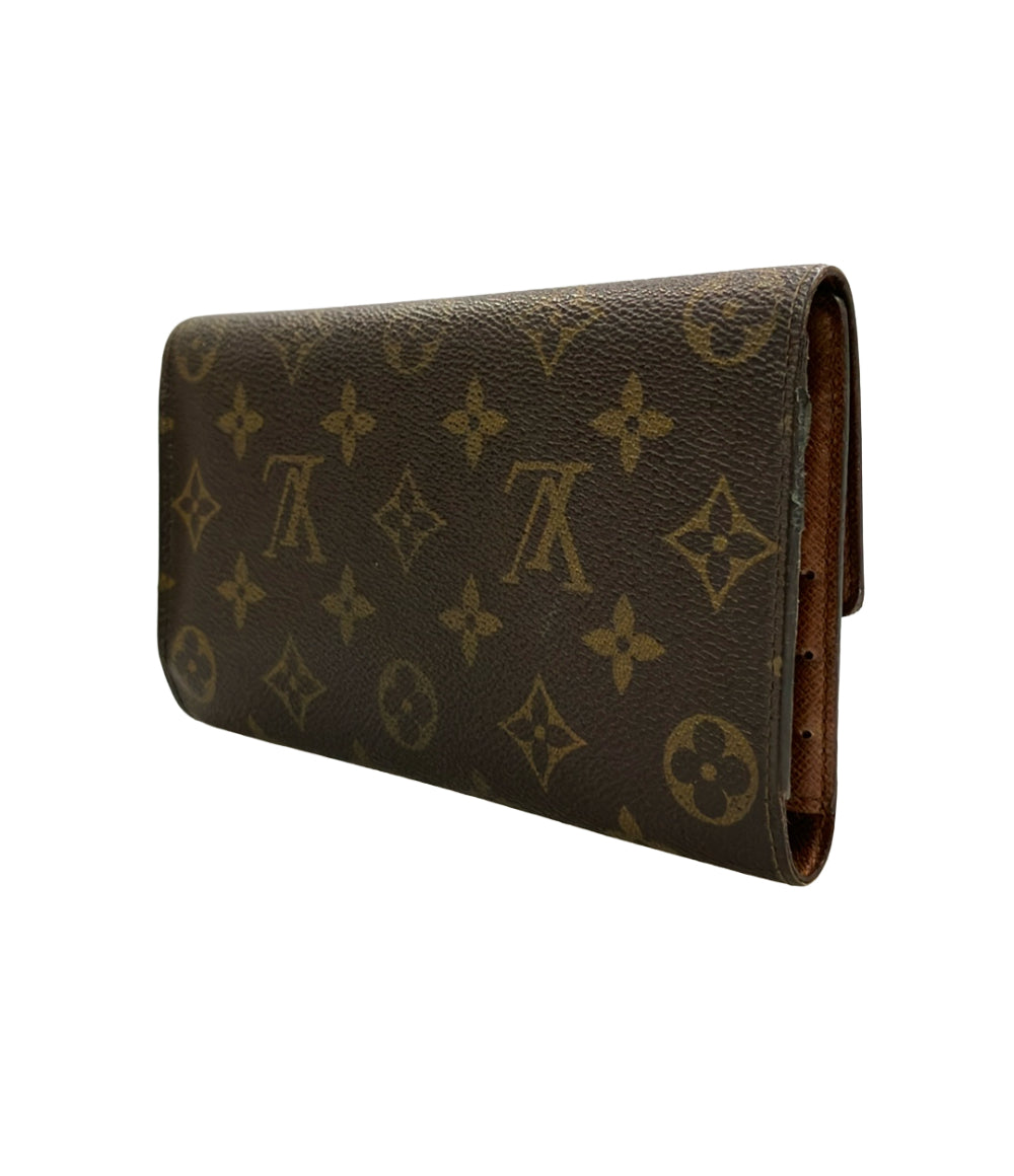 LOUIS VUITTON 三つ折り財布 ポルトトレゾール インターナショナル モノグラム M61215 レディース ルイ・ヴィトン