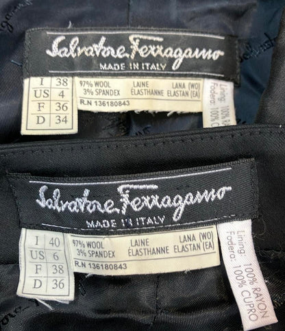 Salvatore Ferragamo セットアップ スカートスーツ R.N 136180843 レディース SIZE 38 (S) サルヴァトーレフェラガモ