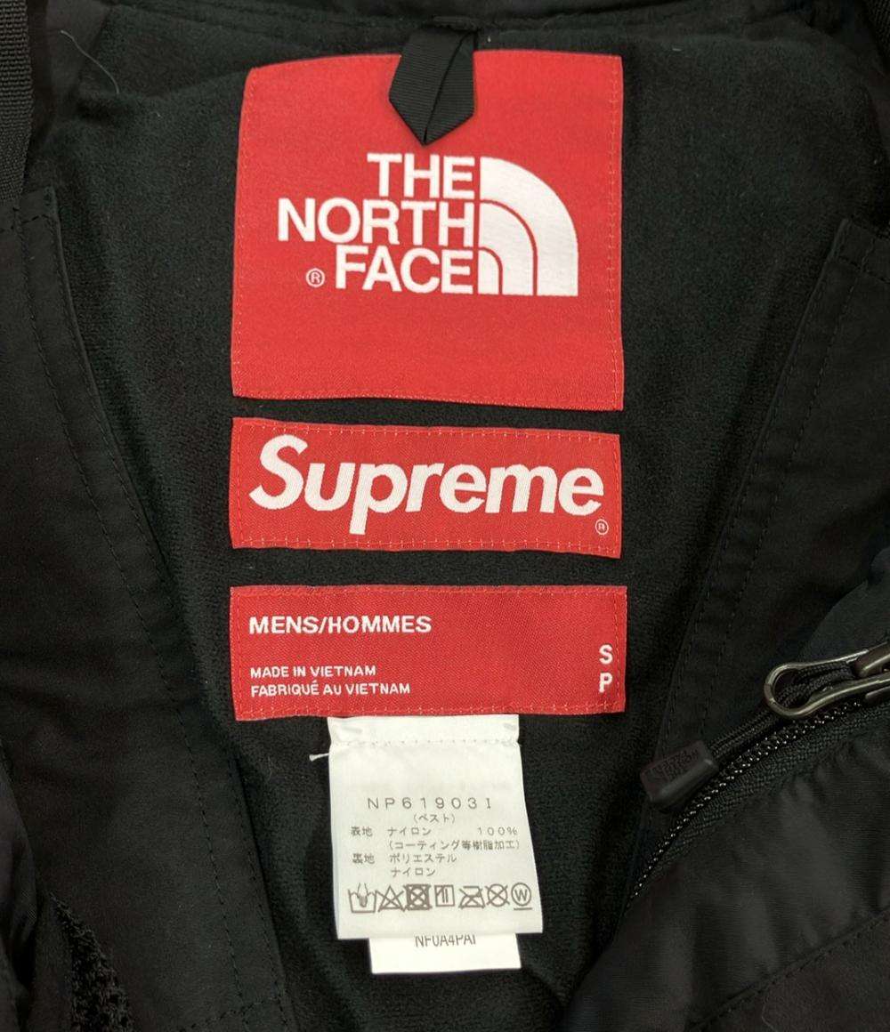 美品 THE NORTH FACE Supreme ベスト ジップアップ RTG Vest 2020SS NP619031 メンズ SIZE S ザ・ノースフェイス シュプリーム