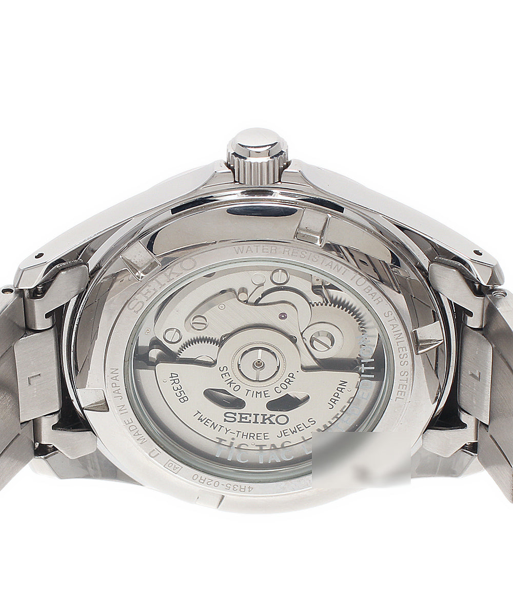 SEIKO TiC TAC 腕時計 自動巻き ブラック SZSB006 メンズ セイコー チックタック
