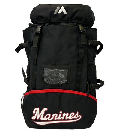 美品 リュック 千葉ロッテマリーンズ JM13-BLK5-CLM-0223-Free メンズ