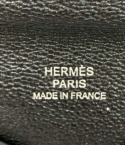HERMES カードケース D刻印 シルバー金具 ガルヴィ メンズ レディース エルメス