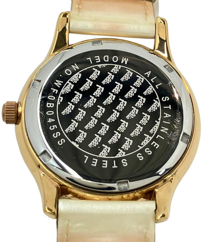 フォリフォリ 腕時計 クオーツ ホワイト WF0B045SS レディース Folli Follie