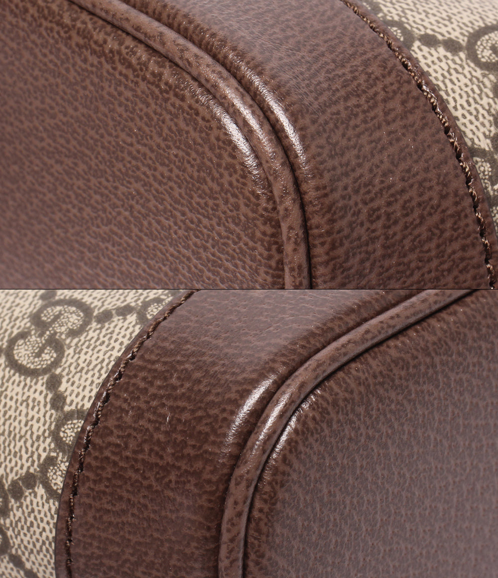 美品 GUCCI 2WAY ハンドバッグ トートバッグ ショルダーバッグ 肩掛け 斜め掛け GGスプリーム 836848 650815 レディース グッチ