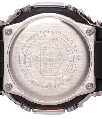 CASIO 腕時計 G-SHOCK クオーツ シルバー GM-2100YM-8AJF メンズ カシオ