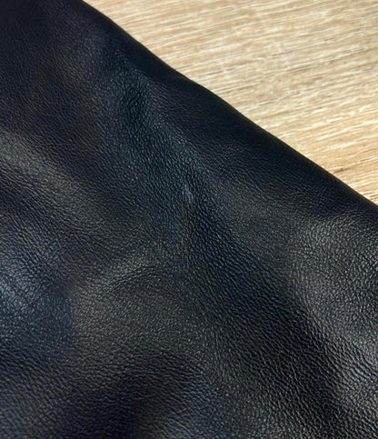 EMMETI シングルライダースジャケット JURI MAGLIA  ニット切替 メンズ SIZE 48 (L) エンメティ