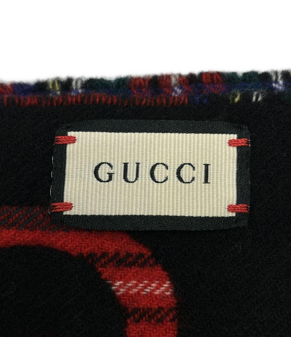 グッチ マフラー チェック柄 レディース GUCCI