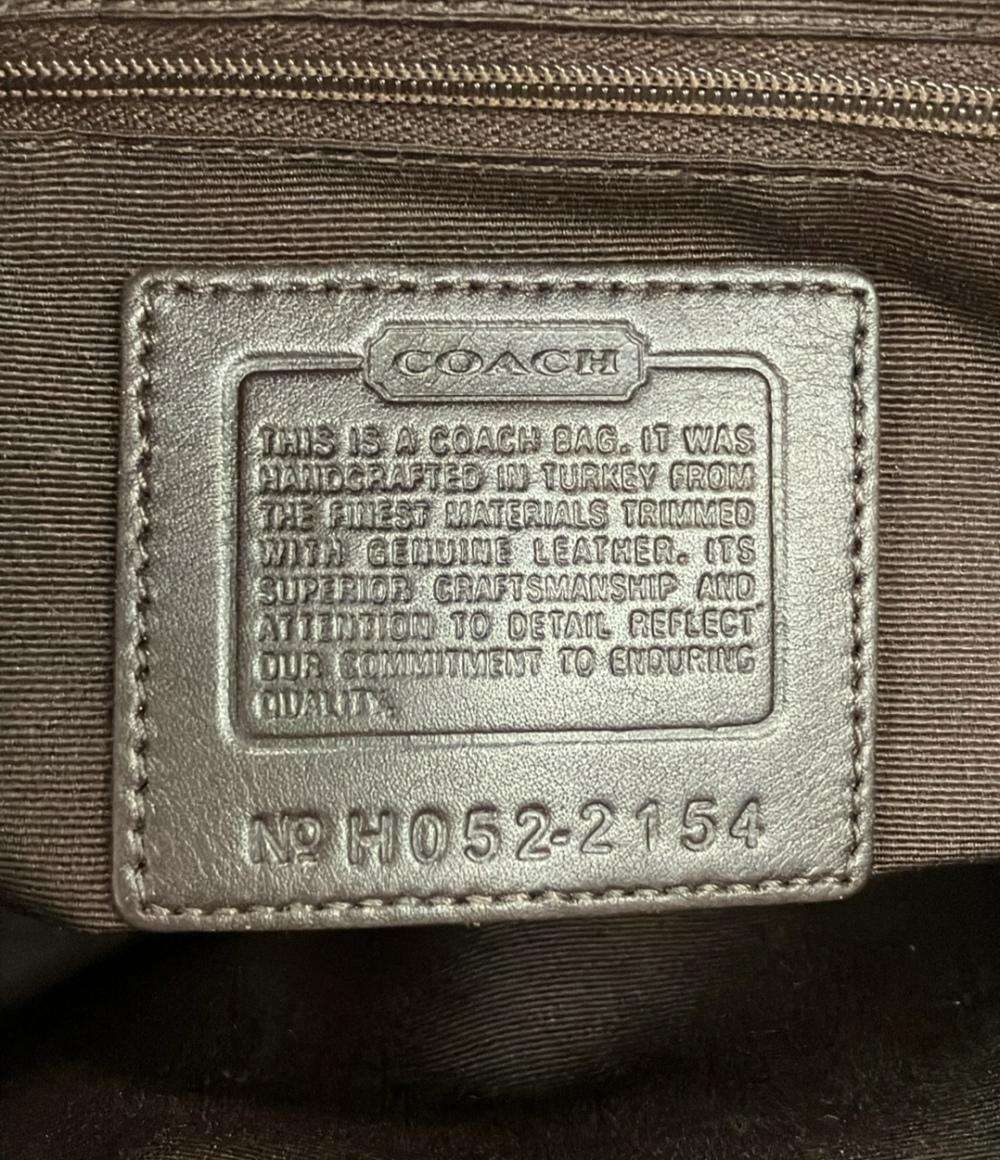 COACH ショルダーバック 肩掛け キャンバス ミニシグネチャー 2154 レディース コーチ